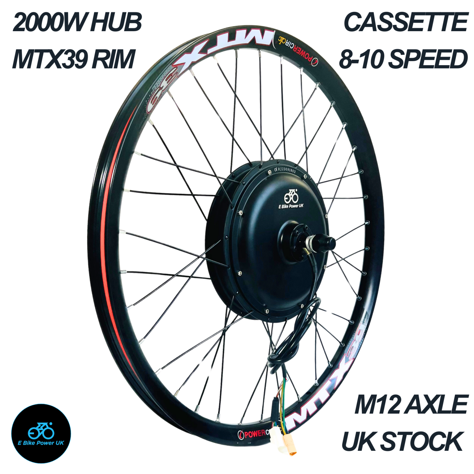 W Mtx E Bike Conversion Kit Controller V V V Rear Wheel Cassette Speed E