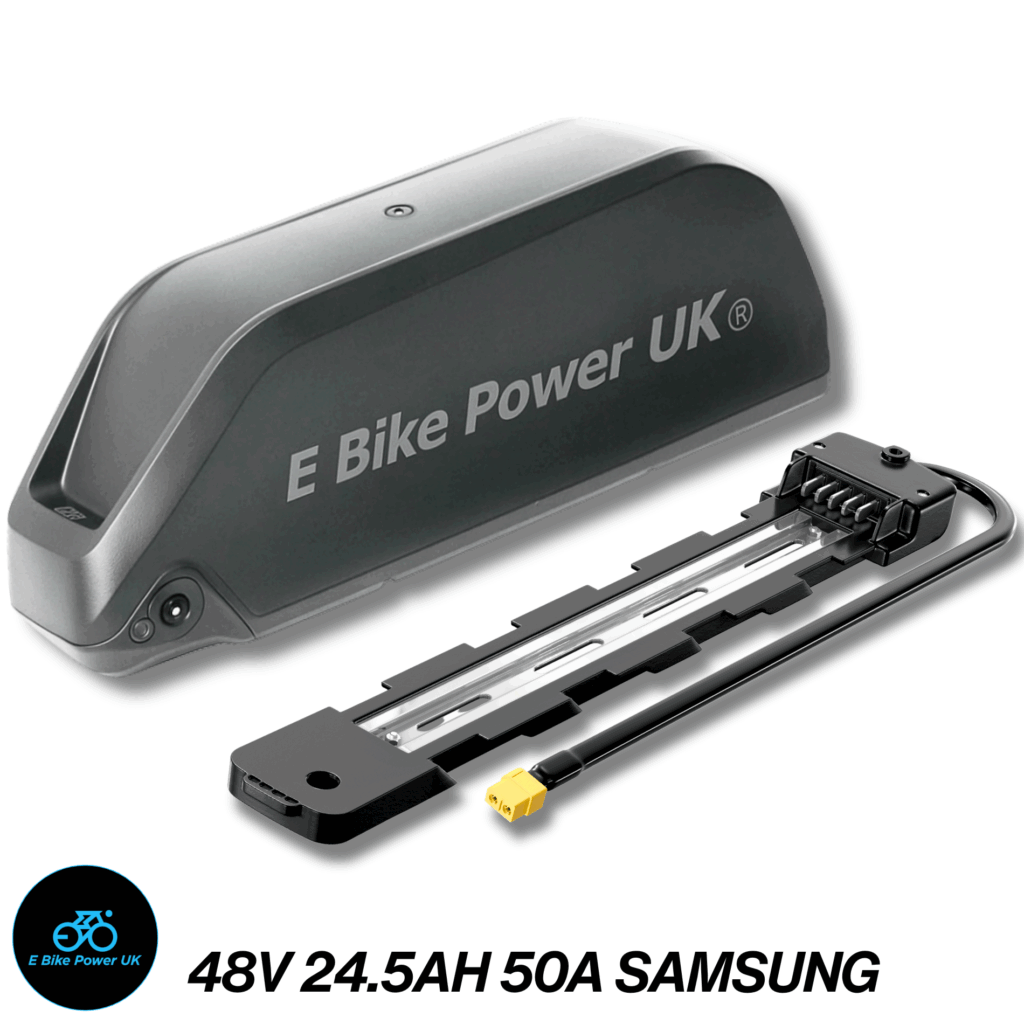 48V 24.5AH E Bike Battery 50A BMS Poly 9 Hailong Grade A Samsung 18650 3500mah Cells