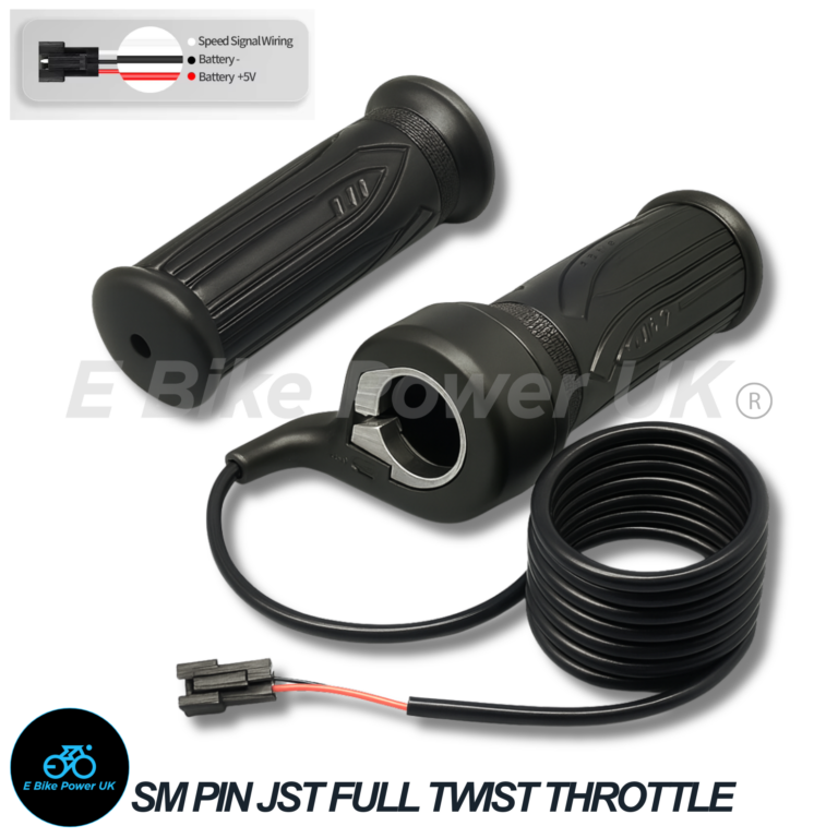 Full Twist Throttle Electric Scooter E Bike Right Hand SM Plug 12V to 72V 22mm