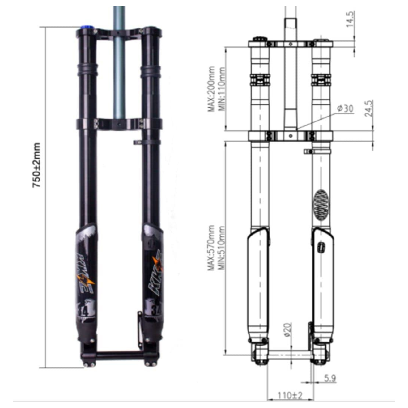 bomber front suspension forks