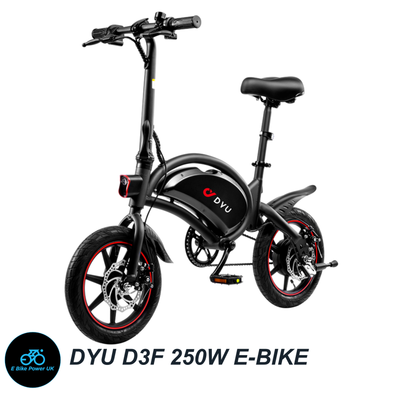 MINI Electric E-Bike DYU D3F 14" 250W Motor 36V 10Ah City E-Bicycle