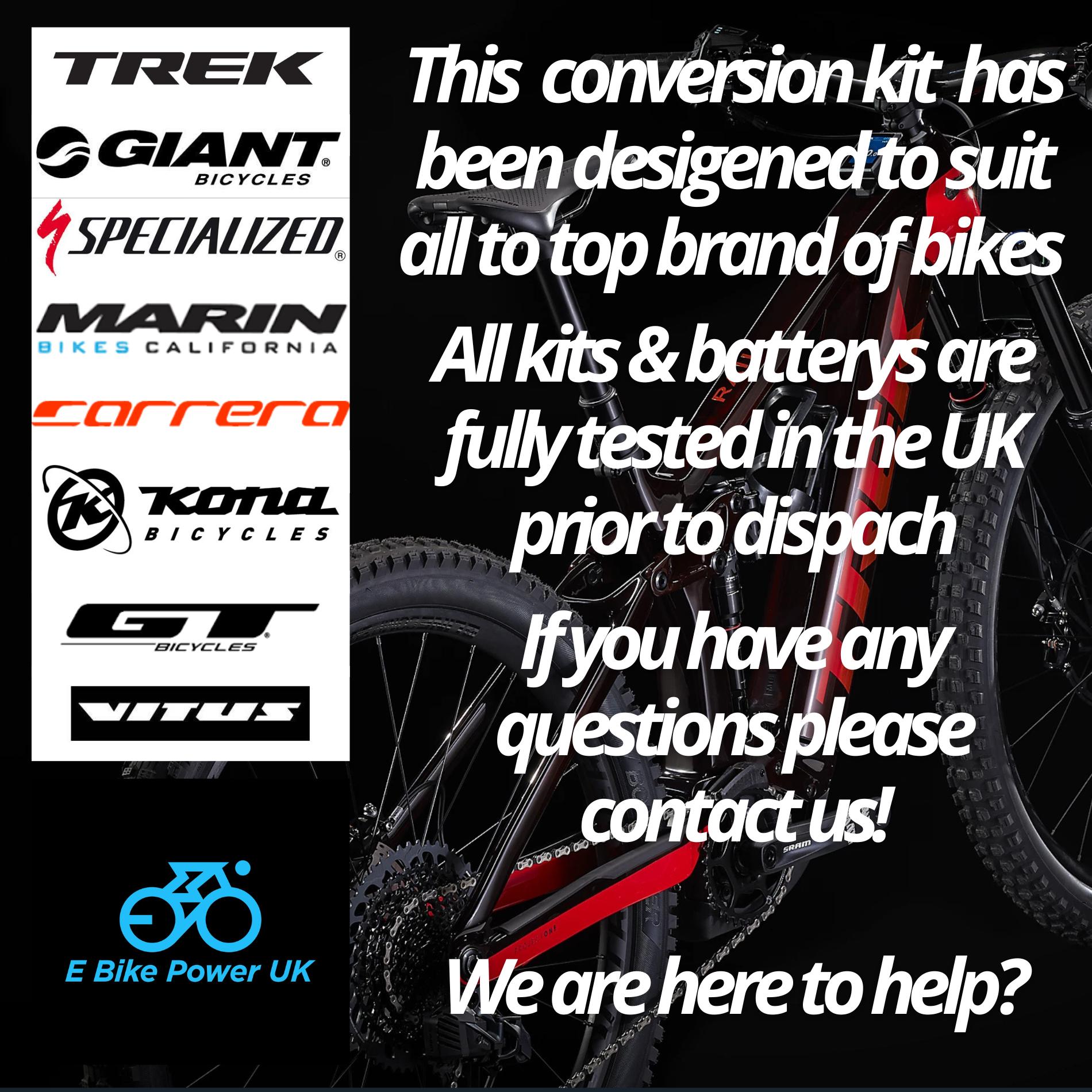 29er electric bike conversion kit with battery online