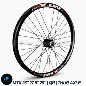 MTX 39 Front Wheel E Bike 20" 24" 26" 27.5" 29" Thru Axle QR 110mm 100mm Dropout
