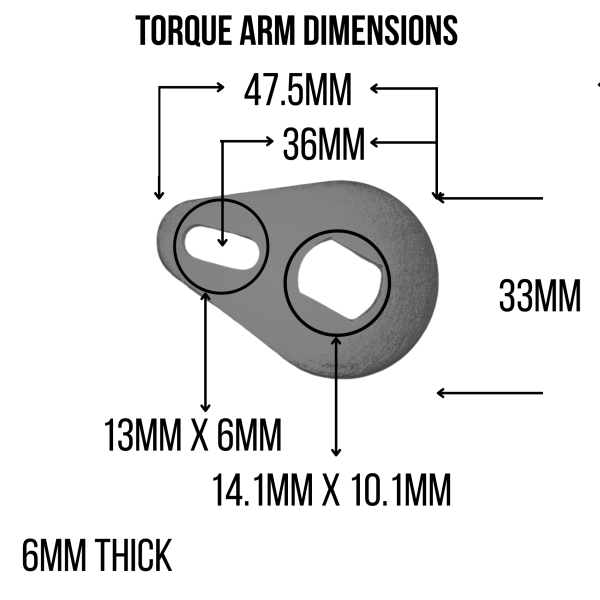 ebike torque arms