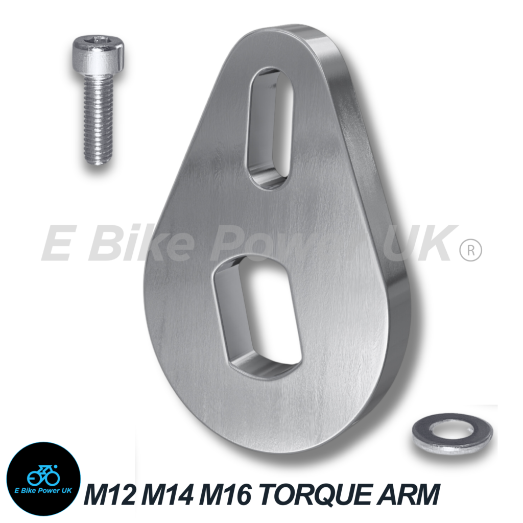 E Bike Torque Arm Set Fit Rear Motor M12 M14 M16 Axle UK Universal High Strength Carrera, Trek, Voodoo, Boardman.