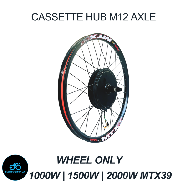 E Bike Conversion Kit 1000W 1500W 2000W Rear Wheel MTX39 Rim Wheel Only 20″ 24″ 26″ 27.5″ 29″ 700C