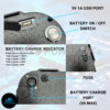 72V 20ah Lithium E bike battery 60A BMS 21700 50S Triangle Ebike ...