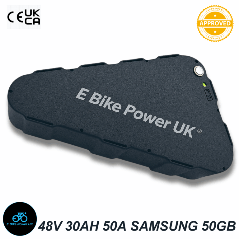 48V 30AH Lithium E bike battery 50A BMS Samsung 50GB 21700 0-2400W Triangle Ebike Battery High Quality