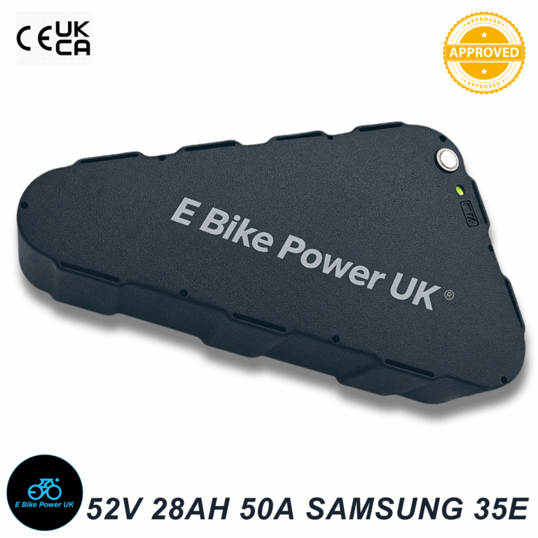 52V 28AH Lithium E bike battery 50A BMS Samsung 35E 18650 0-2500W Triangle Ebike Battery High Quality
