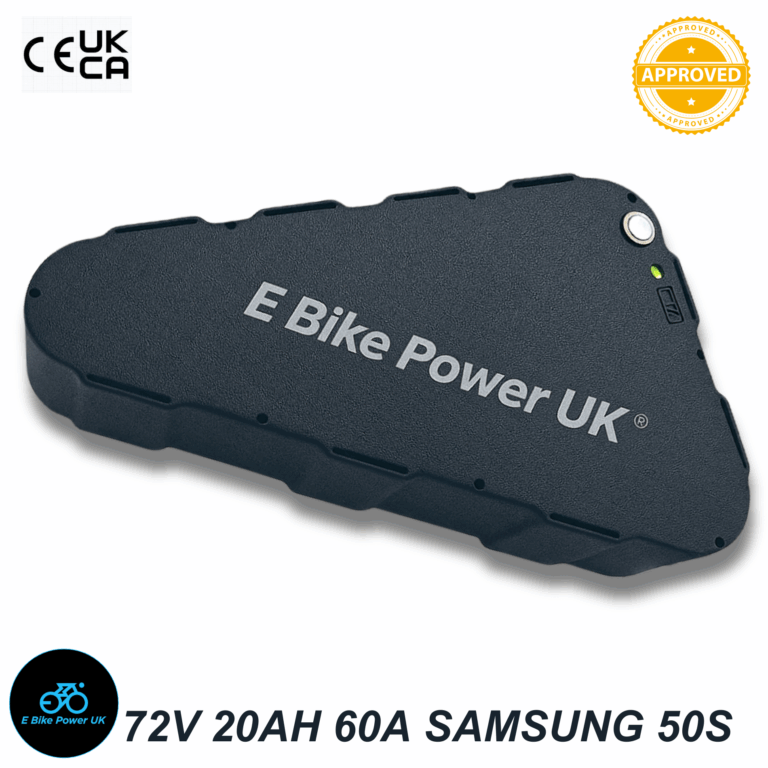72v 20ah Lithium E bike battery 60A BMS Samsung 21700 50S Triangle Ebike Battery High Quality
