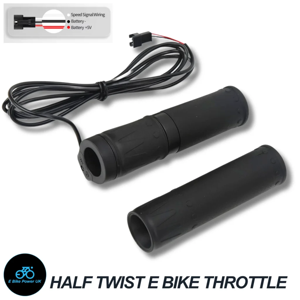 Half Twist Throttle Electric Bike Right Hand Ebike 3 Pin SM Bike 36V/48V/52V/72V
