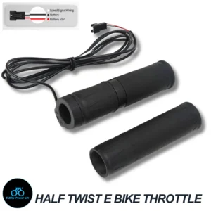 Half Twist Throttle Electric Bike Right Hand Ebike 3 Pin SM Bike 36V/48V/52V/72V