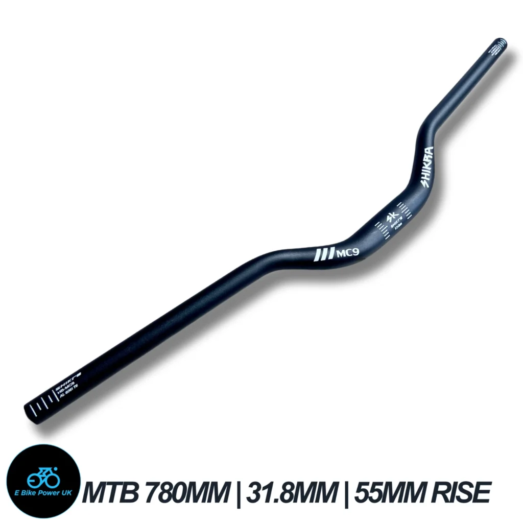 High Rise Handlebar 780mm Wide 55mm Rise 31.8mm Stem EBike Surron Talaria Bars