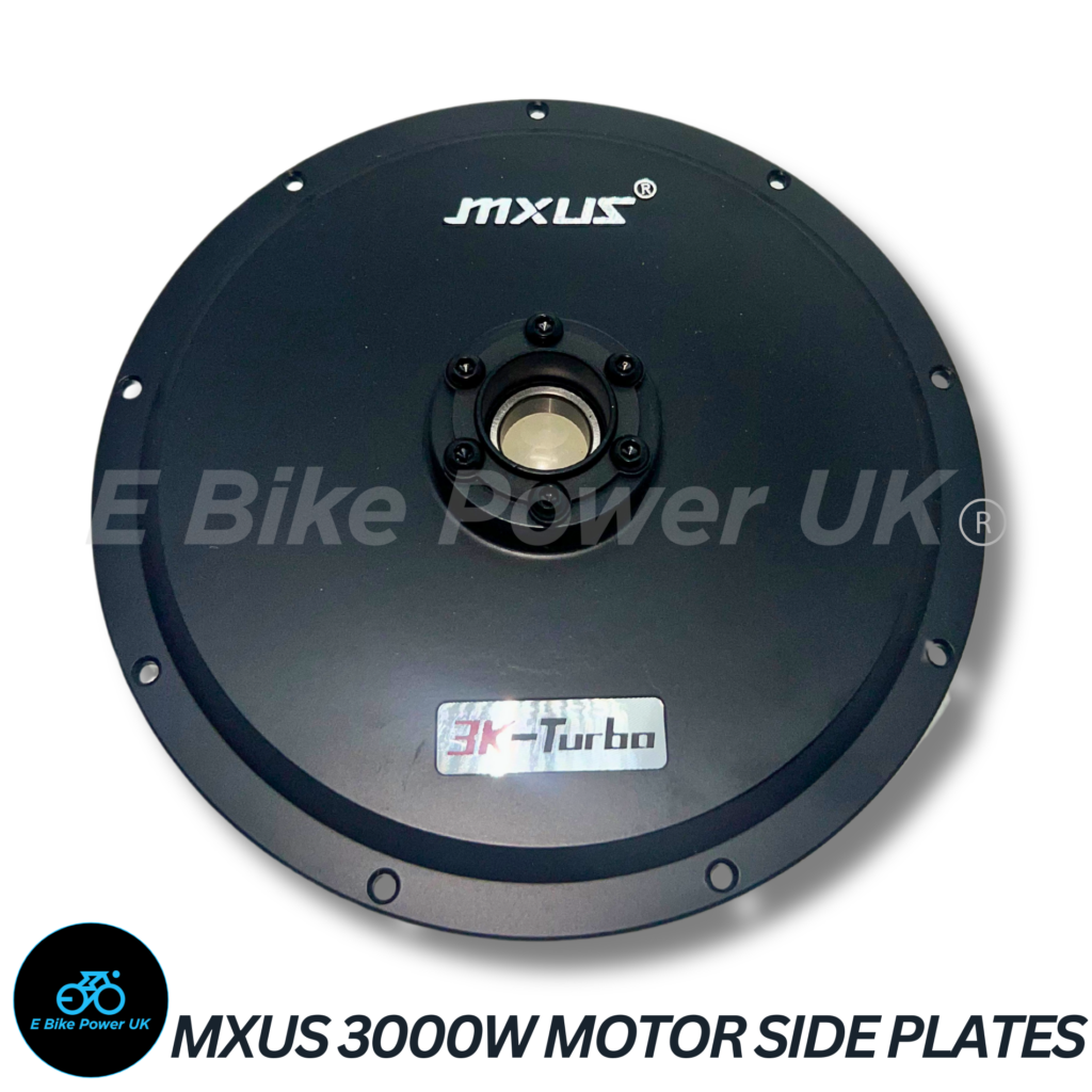 MXUS XF40 45H V3 Motor Side Cover Plate Freewheel & Brake Side Bearing Black