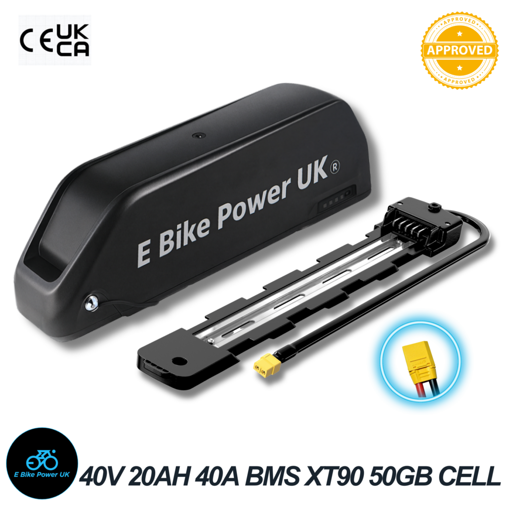 48V 20Ah 1000Wh Poly E Bike Battery | 21700 50GB Cells 40A BMS XT90 + Charger UK | 250W-1500W