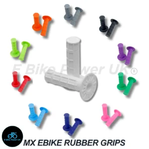 E Bike Twist Throttle Grips MX Enduro Tapered Dual Compound Diamond Soft