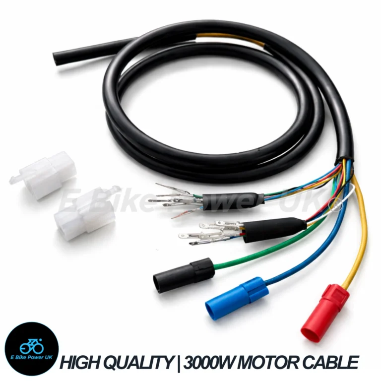 3000W Hub Motor Cable Replacement 10mm Thick 120cm Long XT150 Daul Hall21.0021.00