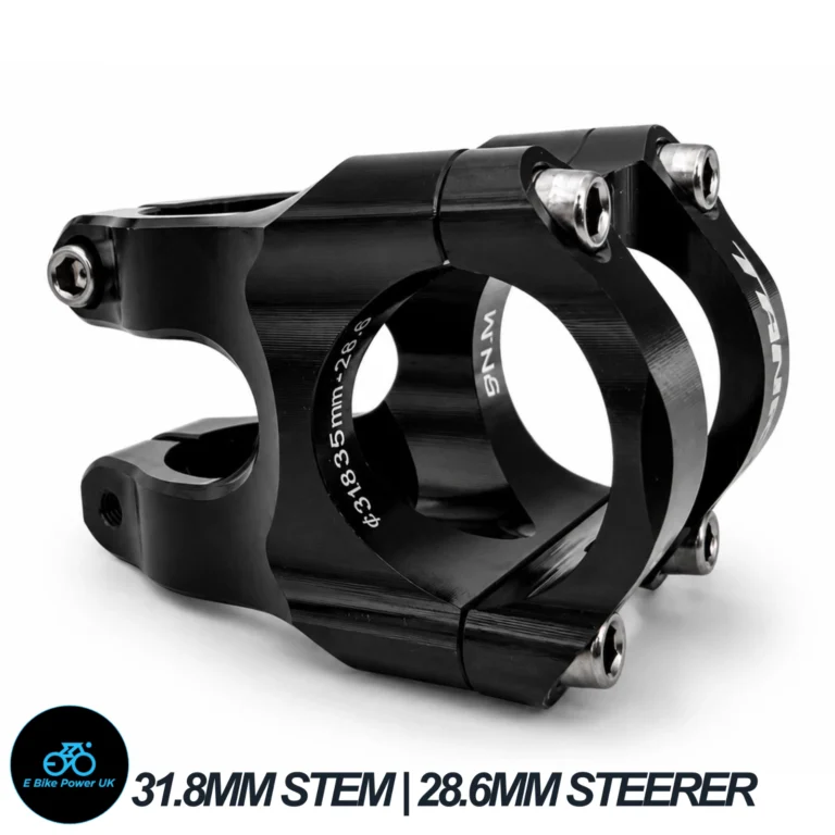 Black MTB Bike Stem Aluminum Alloy Ultralight High Strength Short 35mm/31.8mm
