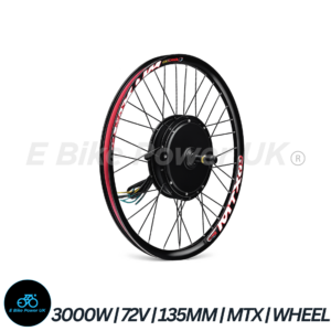 3000W Motor MTX Rim 12G Spokes 135mm 72V 3.5T 45H Magnets XT150