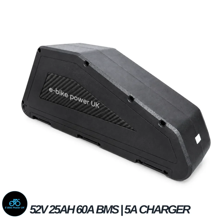 52V Triangle Downtube Electric Bike Battery 25Ah LG MLT Cells 250W-3000W UKCA
